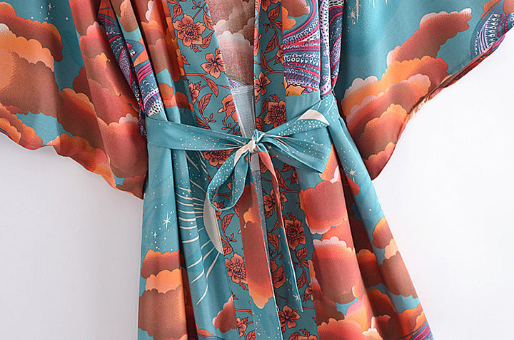 Moonwave | Ocean Flow Kimono