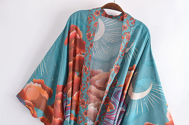Moonwave | Ocean Flow Kimono
