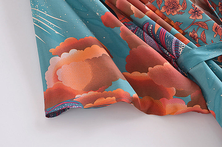 Moonwave | Ocean Flow Kimono