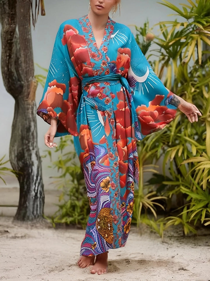 Moonwave | Ocean Flow Kimono