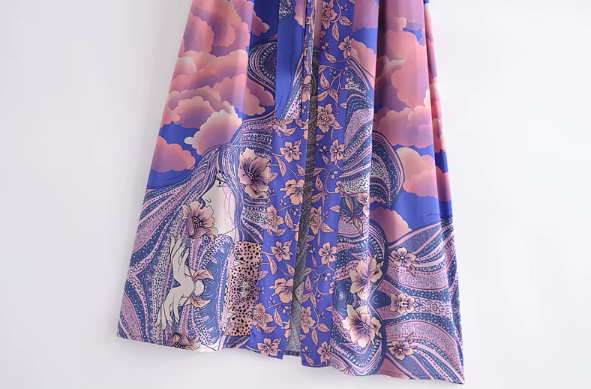Lunar Serenity | Celestial Long Kimono