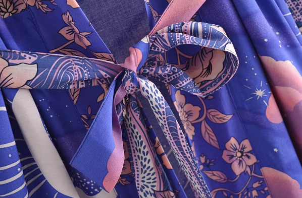 Lunar Serenity | Celestial Long Kimono