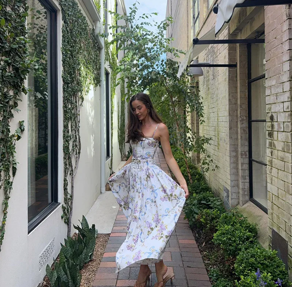 Floral Kiss Maxi | Romantisk Klänning