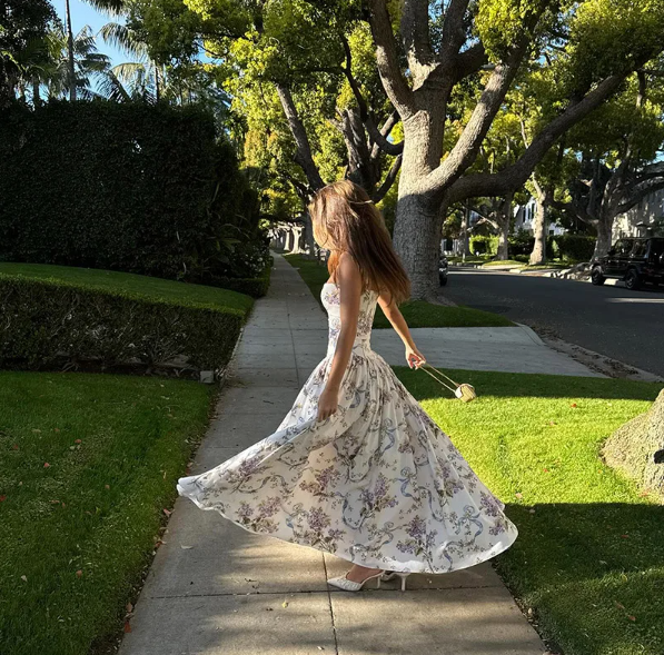 Floral Kiss Maxi | Romantisk Klänning