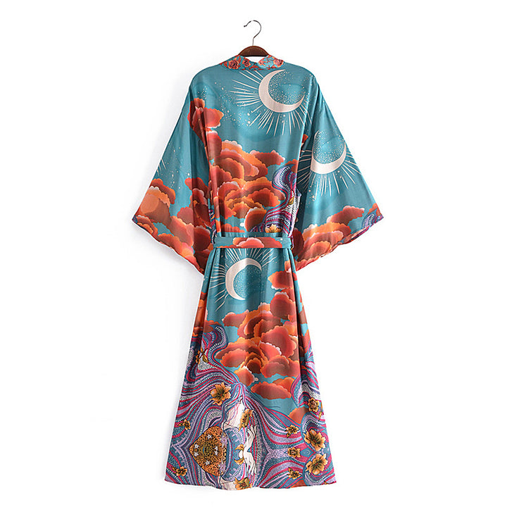 Moonwave | Ocean Flow Kimono