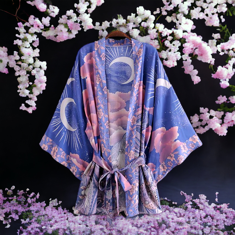 Blue Moon | Beautiful Kimono 