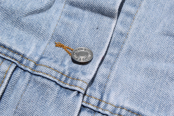 Diamond Heart | Open Back Jeansjacka