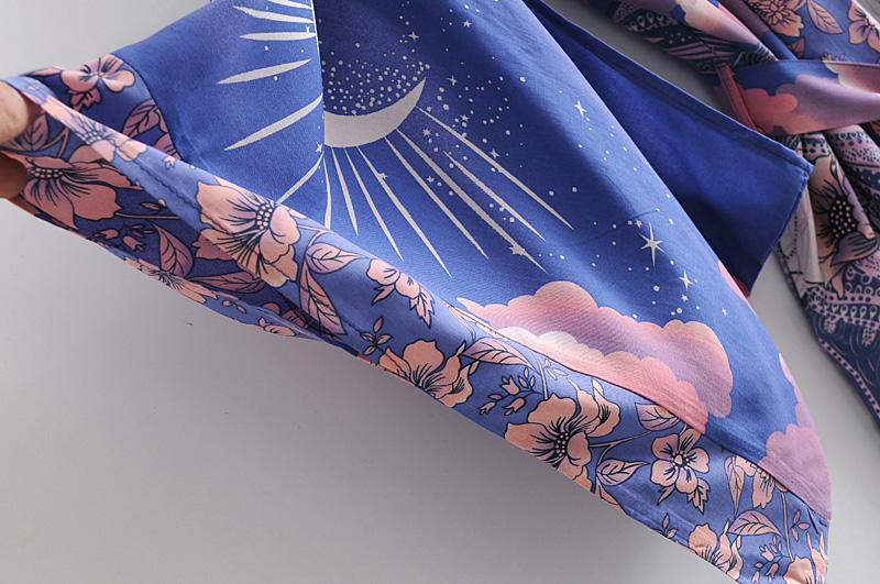 Enchanting Moon | Celestial Kimono - Thalita