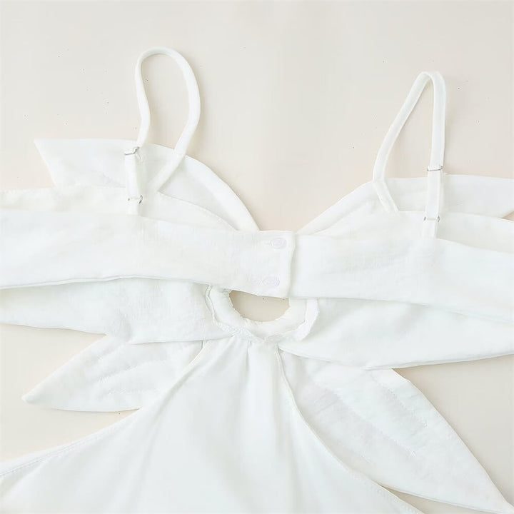 Fleur Blanc | Flowing Ruffle Dress