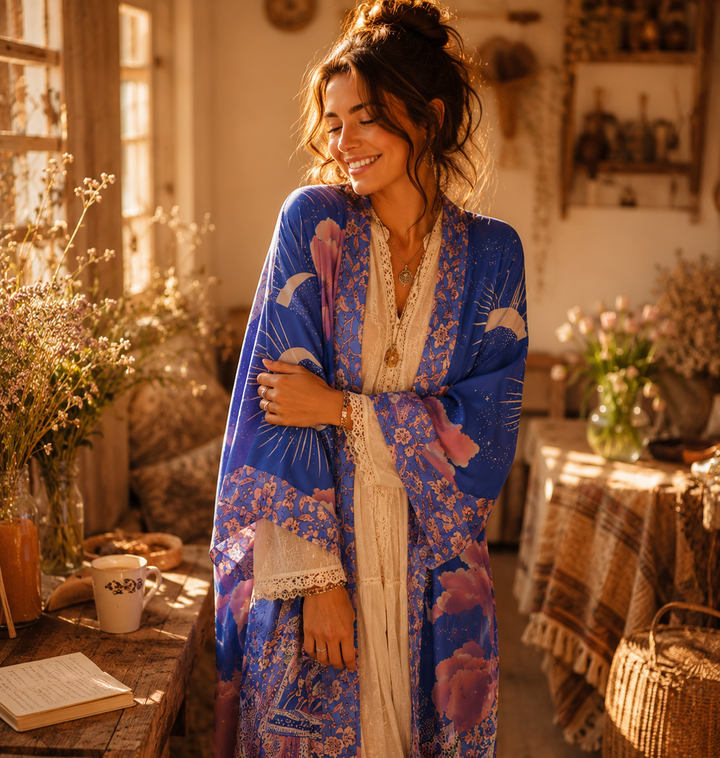 Lunar Serenity | Himmelsk Kimono
