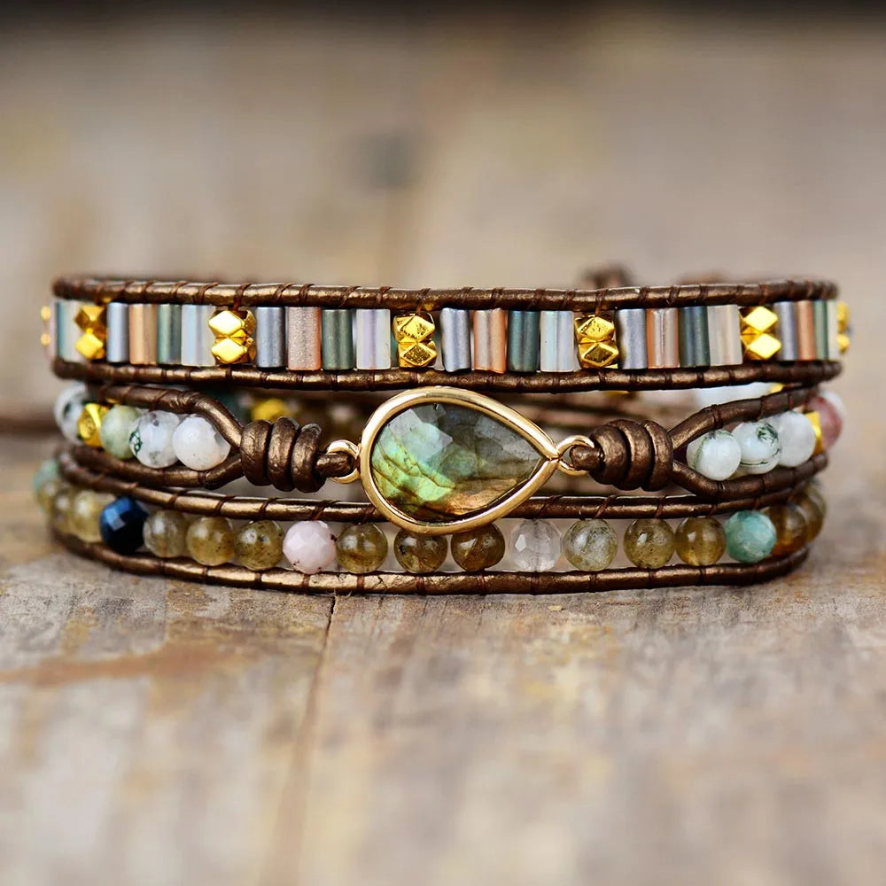 Ethnic Love | Labradonite Bracelet