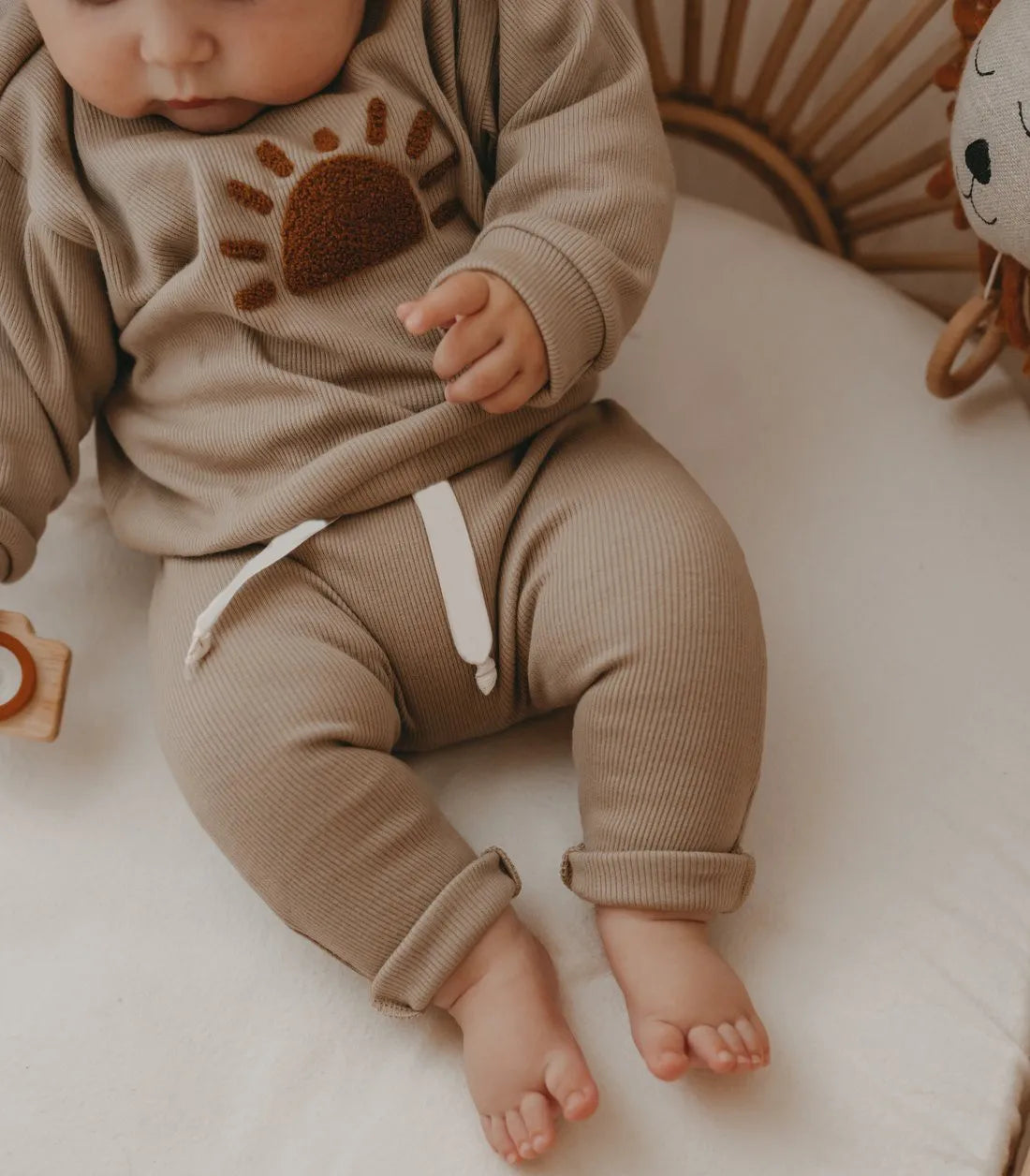 Rainbow Sun | Soft Baby Set