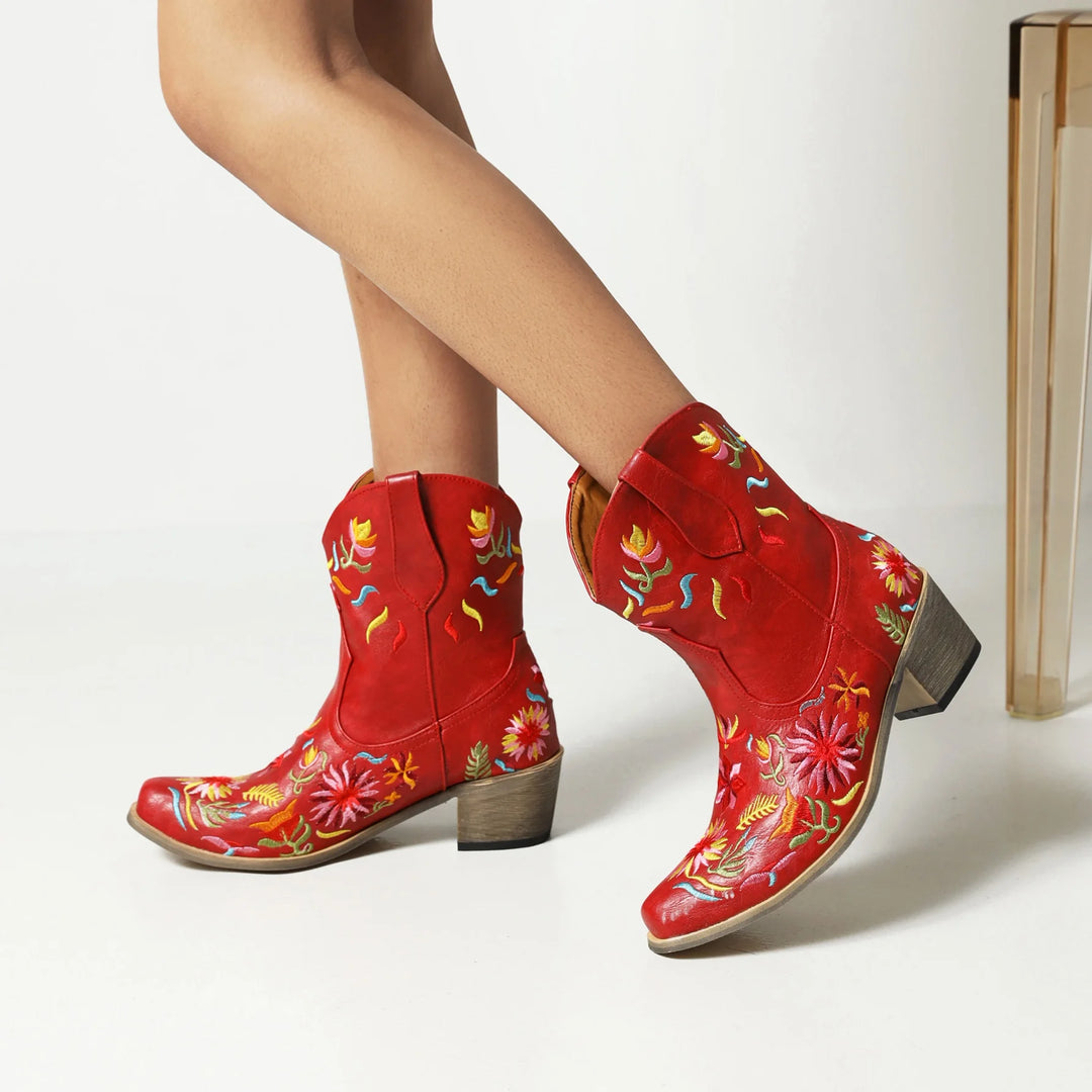 Festival Flower | Western Boots