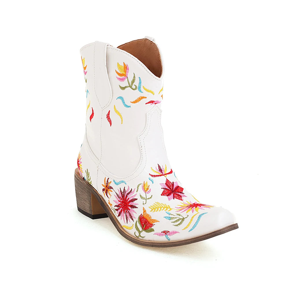 Festival Flower | Western Boots
