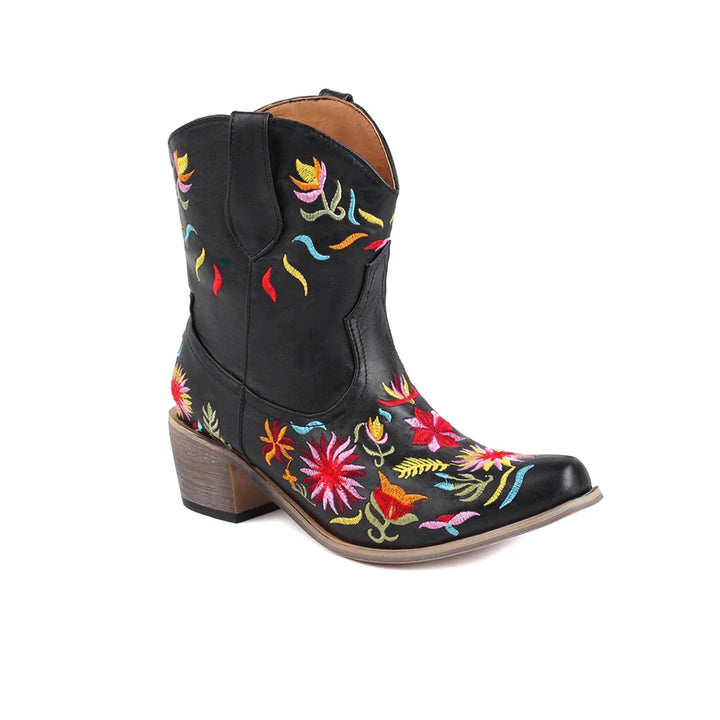 Festival Flower | Western Boots