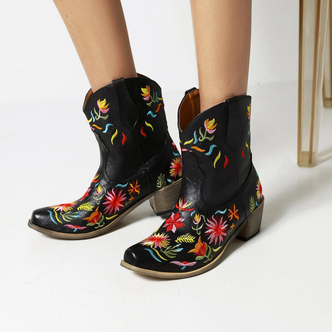Festival Flower | Western Boots