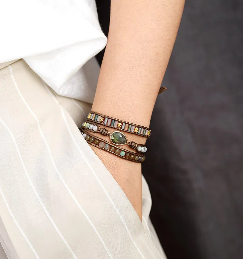 Ethnic Love | Labradonite Bracelet