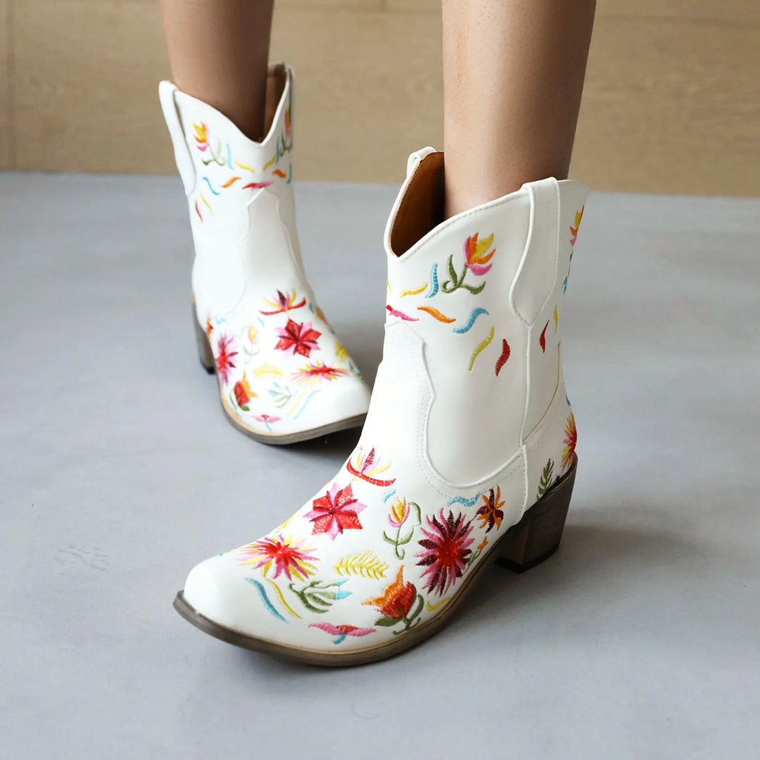 Festival Flower | Western Boots