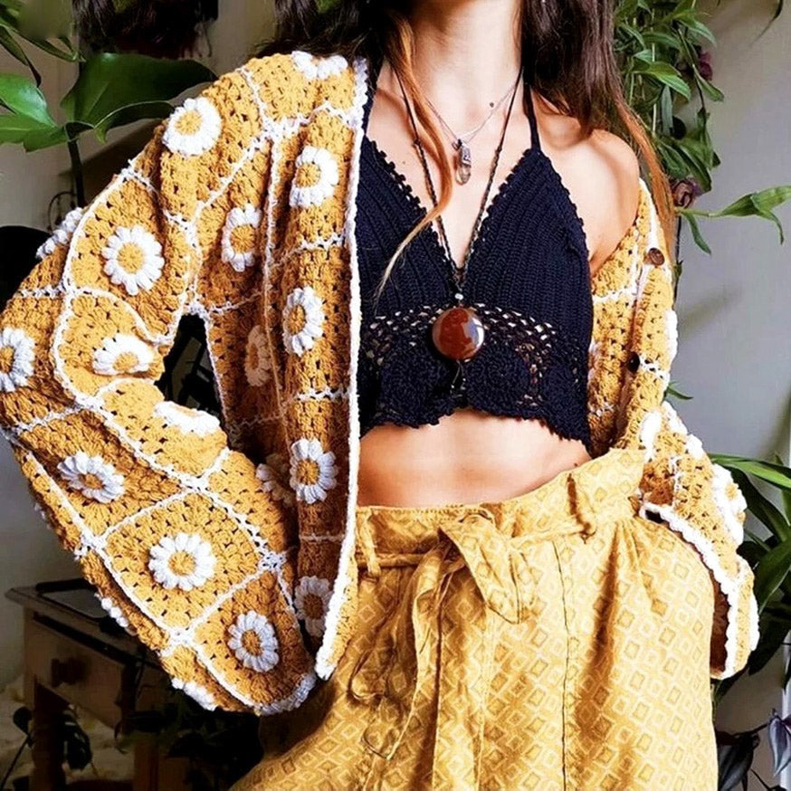 Hummin' Happy | Hippie Cardigan