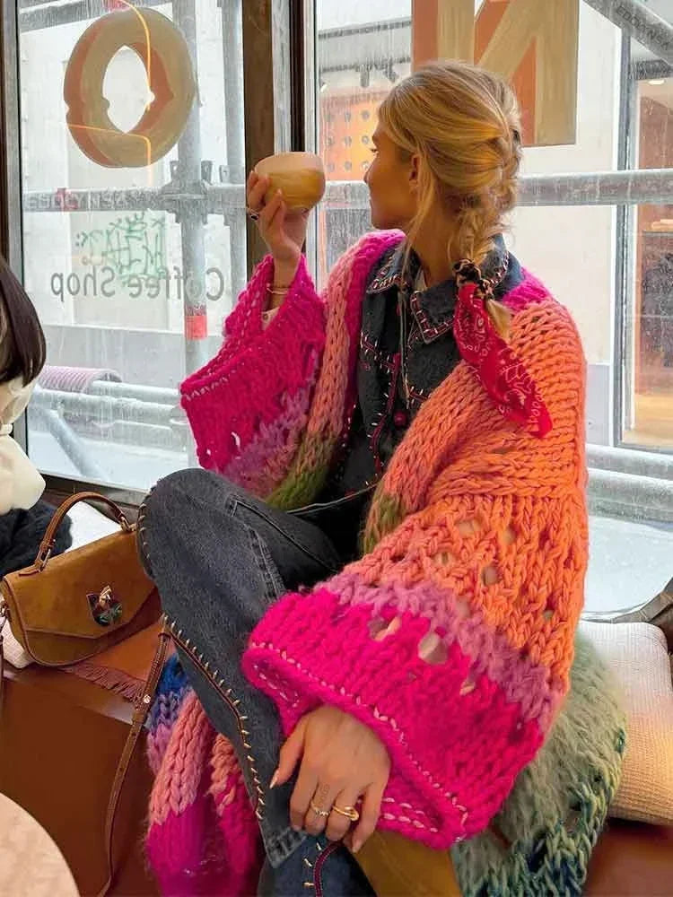 Luna | Boho Rainbow Kimono