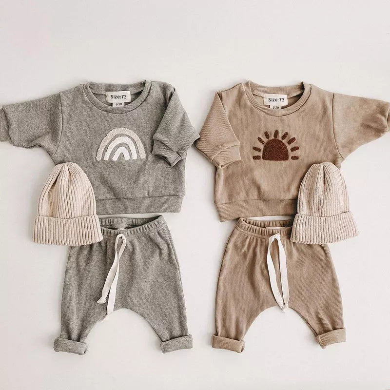 Rainbow Sun | Soft Baby Set