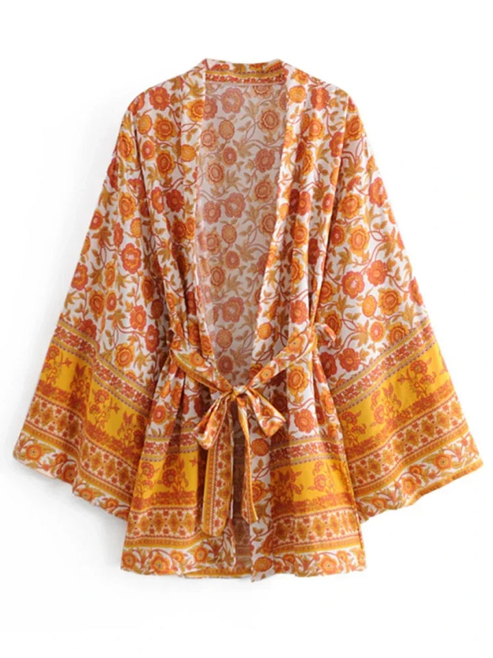 Gyllene Blomma  | Kimono