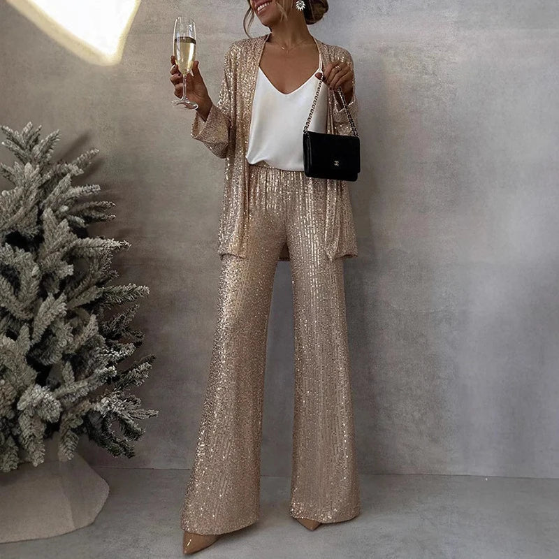 Sequin Dream | Luminous Two-Piece Set