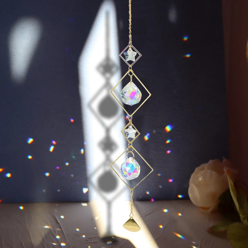 Rainbow Shimmer | Shimmering Sun Catcher 