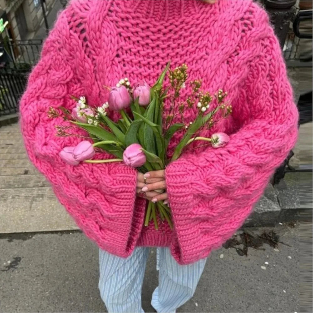Aria | Chunky Twist Stickad Tröja