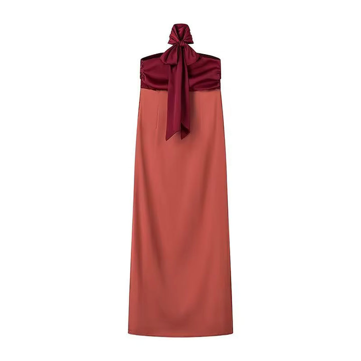 Elira Noir | Elegant Slim Fit Maxi Dress