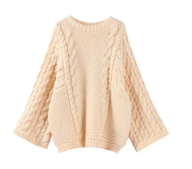 Aria | Chunky Twist Stickad Tröja