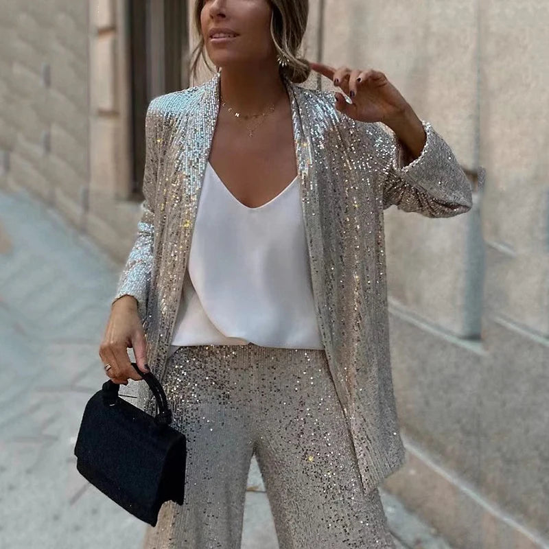 Sequin Dream | Luminous Two-Piece Set