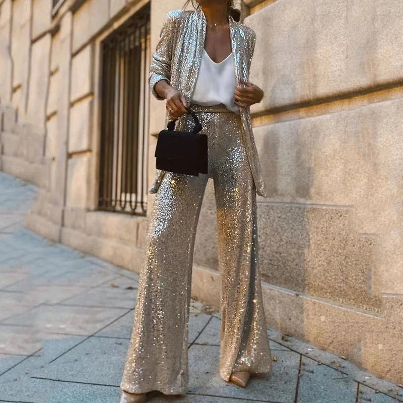 Sequin Dream | Luminous Two-Piece Set