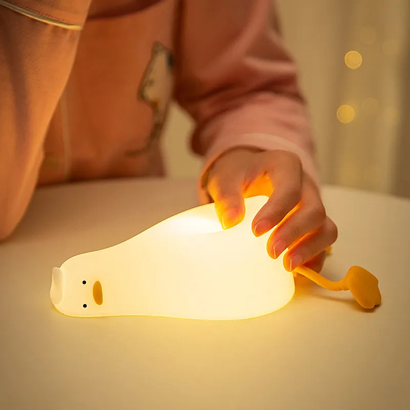 Shining Duck | Cool night lamp