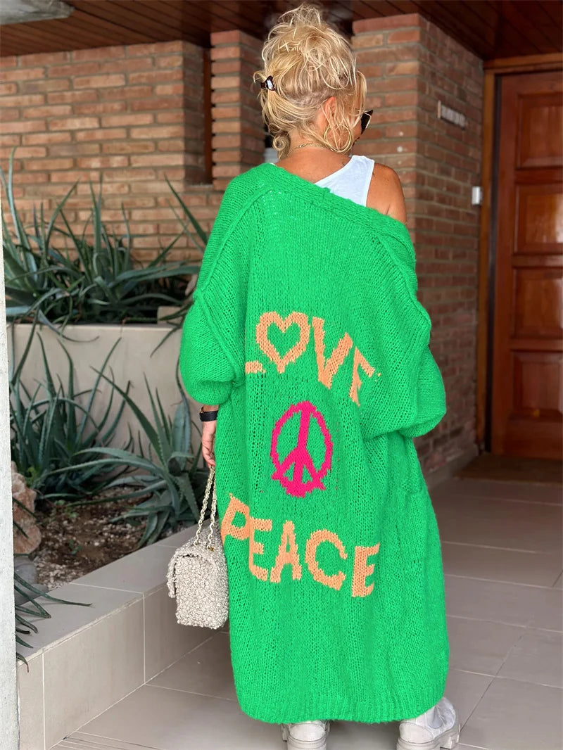 Love & Peace | Harmonisk Cardigan