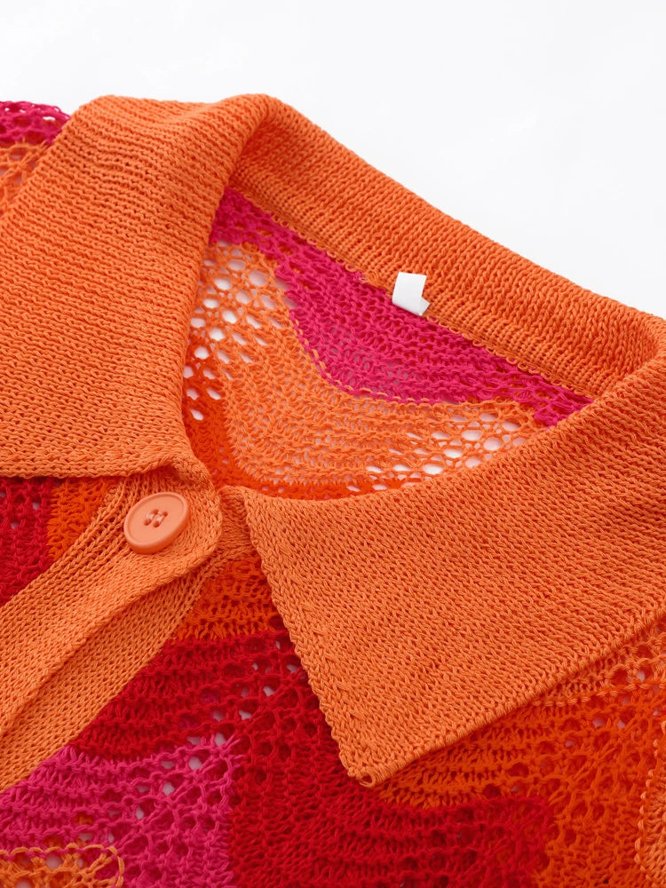 Sweet Wave | 70's Knitted Set