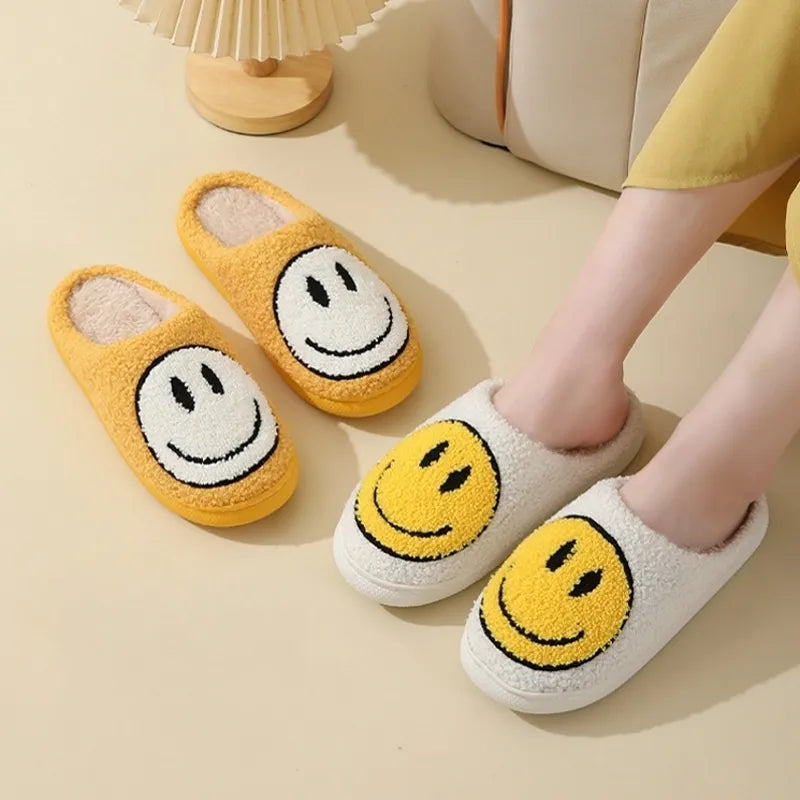 Happy Feet | Smiley Slippers 