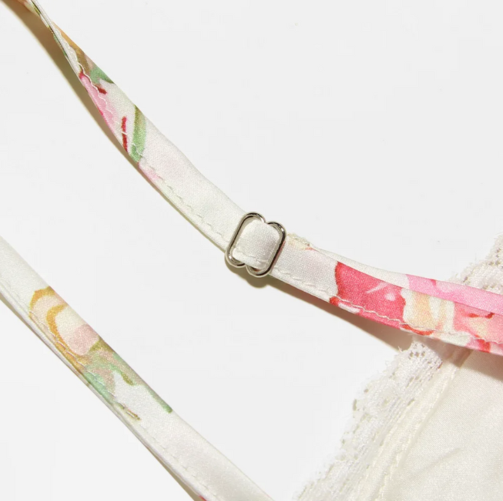 Silken Bloom | Blommig Maxiklänning
