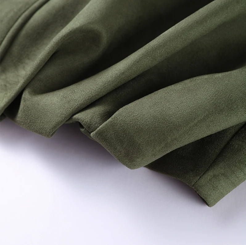 Vivienne | The Classic Suede Bomber
