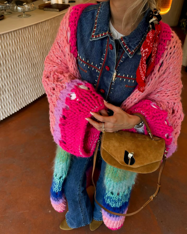 Luna | Boho Rainbow Kimono