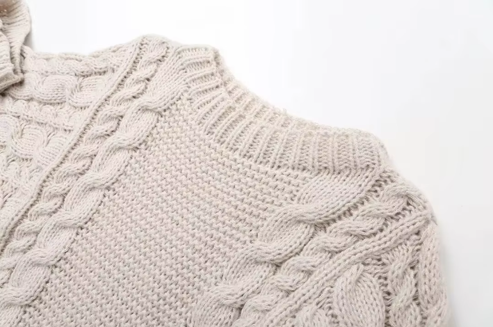 Aria | Chunky Twist Stickad Tröja