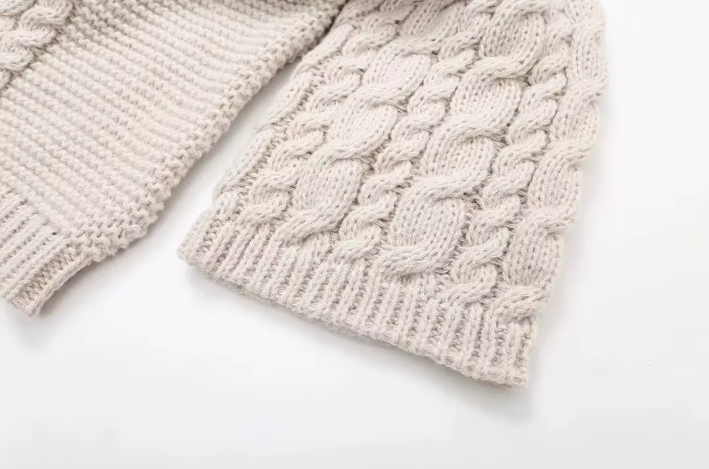 Aria | Chunky Twist Stickad Tröja