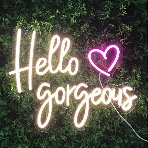 Hello Beautiful | Charming Neon Sign