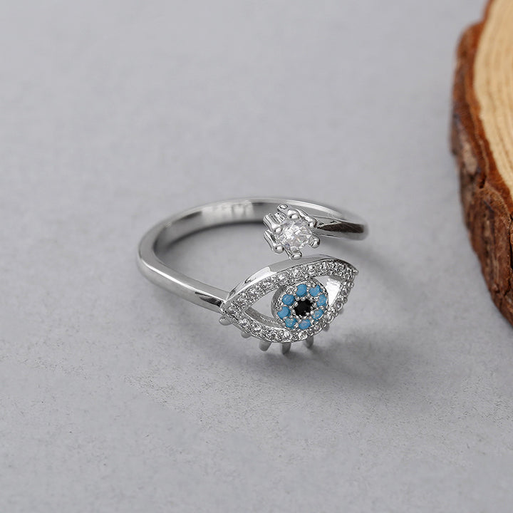 Mystic Eye Charm | Protective Evil Eye Ring