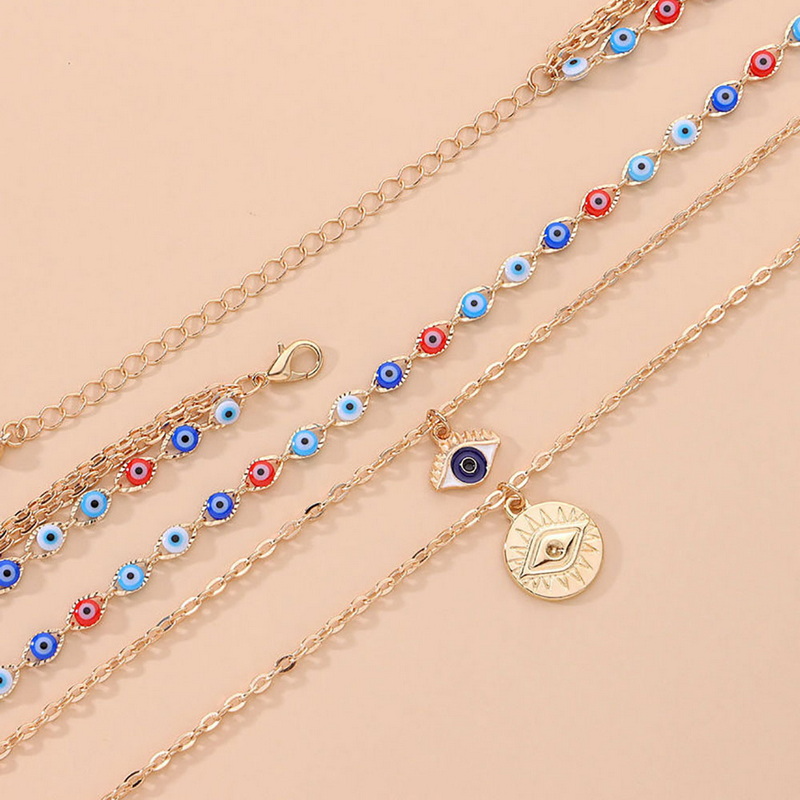 Evil Eye Amulett | Skyddande Halsband - Thalita