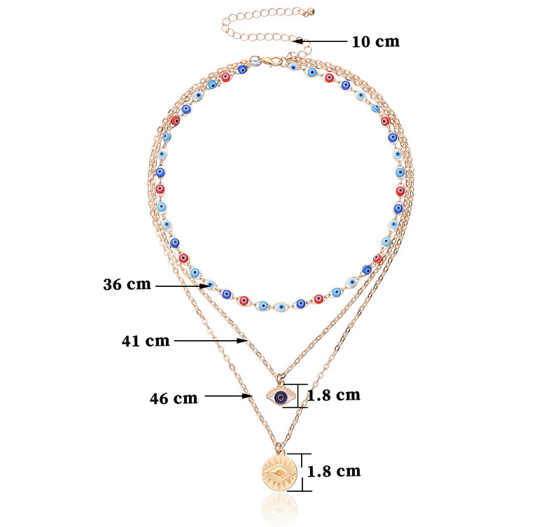 Evil Eye Amulett | Skyddande Halsband - Thalita