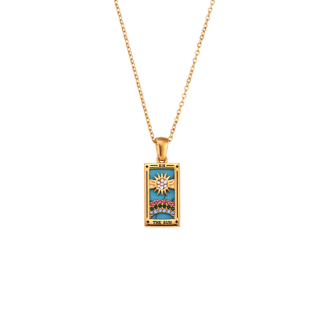 Mystic Tarot | Enchanted Card Necklace