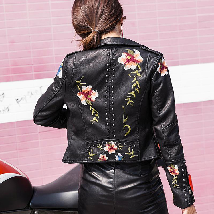 Vanessa | Fashionable Leather Jacket