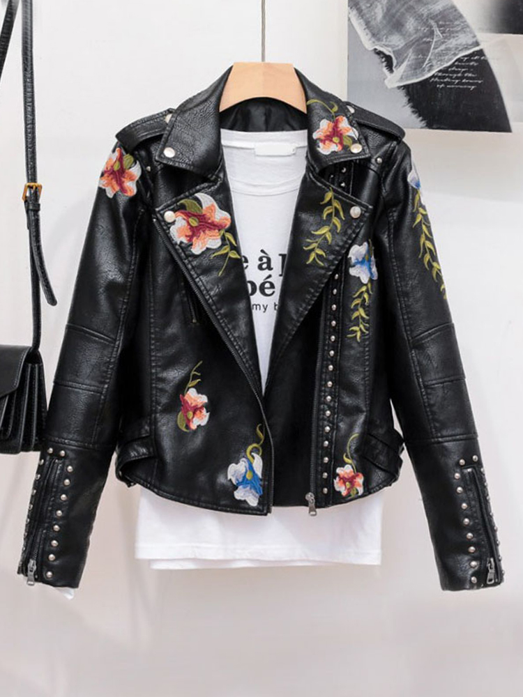 Vanessa | Fashionable Leather Jacket