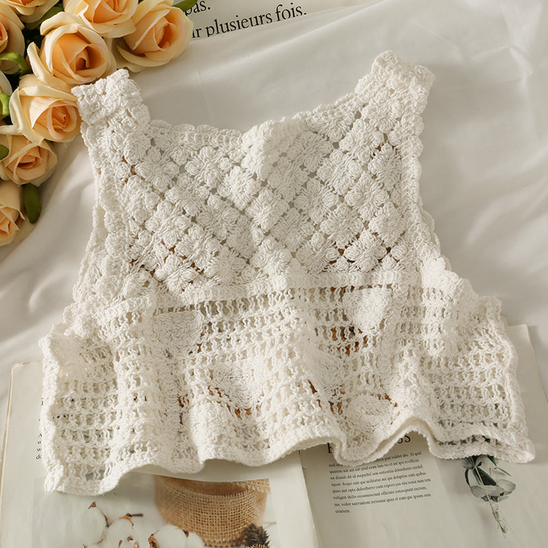 Floral Sunflower | Crochet Top